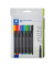 Fineliner-Set triplus 334, 334 C12, schwarz (Schreibfarbe: 12-farbig sortiert), 0,3mm