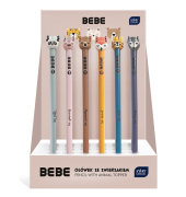 Bleistift m.Aufsatz BEBE Friends HB sort