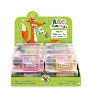 Rollstempel Rechnen ABC Champions sort.