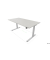 Schreibtisch Easy-UP 160x80 l-grausilb.