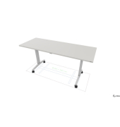 Klapptisch Desk Line Seminar 160x60cm