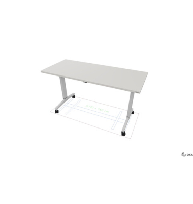 Klapptisch Desk Line Seminar 140x60cm
