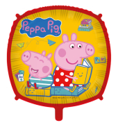 Folienballon Peppa Pig Quadrat