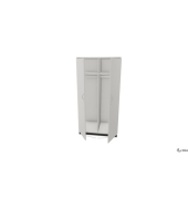 Drehtürenschrank-Garderobenschrank 5OH