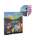 Zeugnismappe ABC-5 965783, bunt "Happy School", A4, 5 Registerseiten