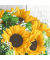 Motivservietten 210880, mehrfarbig / Sonnenblumenstrau&szlig;, 3-lagig, 25x25cm