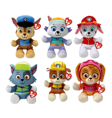 Plüschfigur Paw Patrol 6fach sortiert