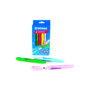 Textmarker 5140012-99, Etui (6 #), farbig sortiert, 1-4mm Keilspitze