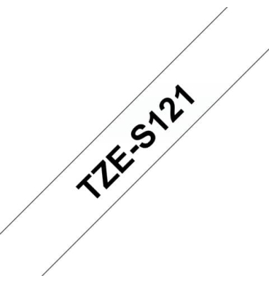 Schriftband 9mmx8m transsw