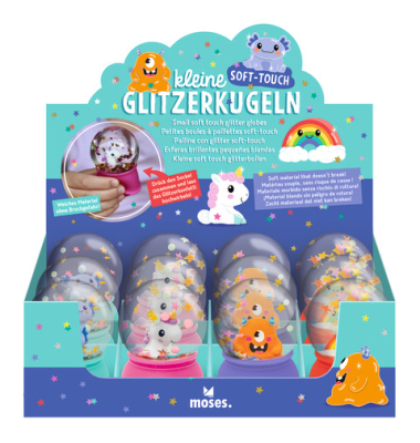 Kleine Glitzerkugeln Soft-Touch