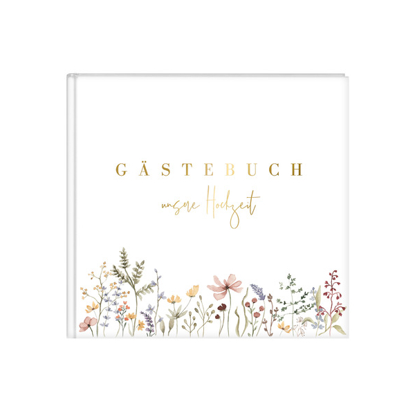 4009835500446 - Gästebuch Hochzeit Blütenliebe weiß 4009835500446 Goldbuch 4009835500446 - Gästebuch Hochzeit Blütenliebe weiß 4009835500446 Goldbuch