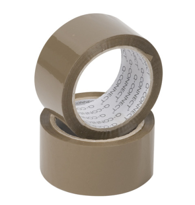 Packband KF01790, 38mm, 20my, braun