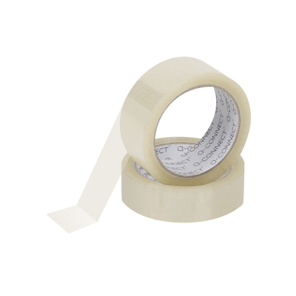 Q-connect Packband KF01888, 38mm, 20my, transparent 5706002018887 Q-connect 528 Meter