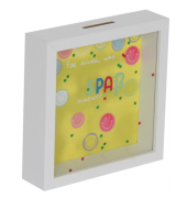 Spardose Kasten (mittel) 746104 , "F&uuml;r alles, was Spa&szlig; macht"