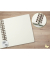 Notizbuch JQ101, Spiral-Notizbuch, blanko, 120g, 120 Blatt