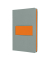 Notizbuch LS200, Notizbuch, grau, A5, kariert, 80g, 88 Blatt / 176 Seiten