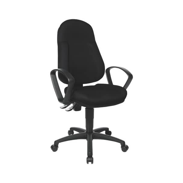 Topstar Drehstuhl Wellpoint 10 mit AL B2 schwarz 4014296955322 Topstar