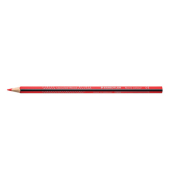 Farbstift dreikant rot