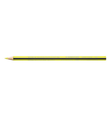 Farbstift dreikant lichtgelb