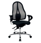 Drehstuhl Sitness 15 mit AL schwarz