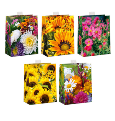 Geschenktragetasche Herbst sortiert