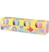 Kinderknete Soft 4DS rainbow pastell