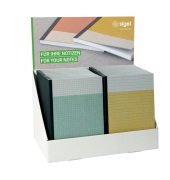 Notizbuch SF468, Recycling, farbig sortiert, A5, blanko,liniert,kariert, 80g, 100 Blatt / 200 Seiten