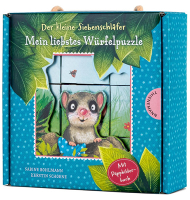 Würfelpuzzle Der kleine Siebenschläfer