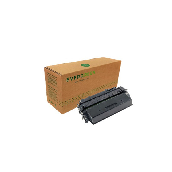 4250164803078 - EVERGREEN Toner ersetzt hp CF280X 80X HC+ schwarz Kapazität 10000 Seiten - 1 Stück (EGTHP280XXE)