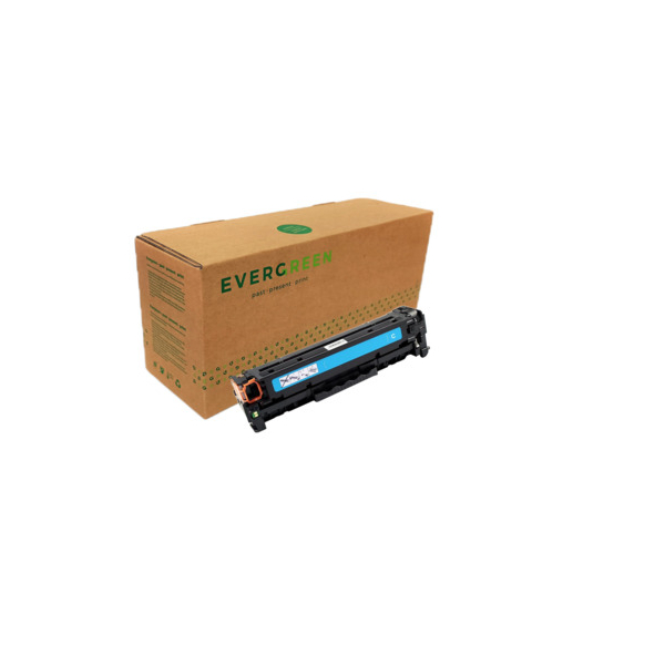 4250164805041 - EVERGREEN Toner EGTHPCF381AE ersetzt hp CF381A 312A cyan Kapazität 2700 Seiten - 1 Stück (EGTHPCF381AE)