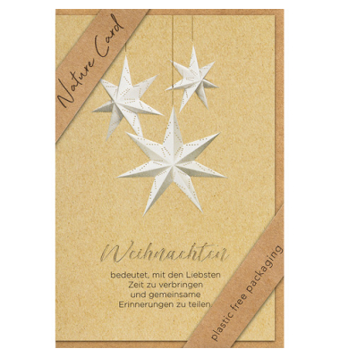 D.T.Weihnachtskarten Nature Card