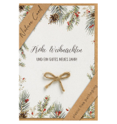 D.T.Weihnachtskarten Nature Card
