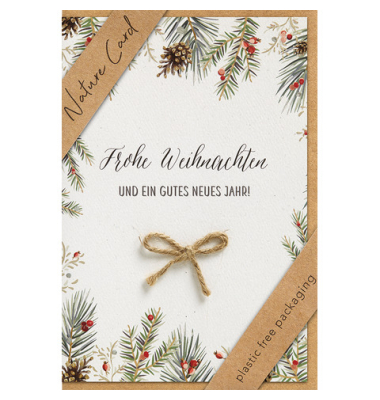 D.T.Weihnachtskarten Nature Card