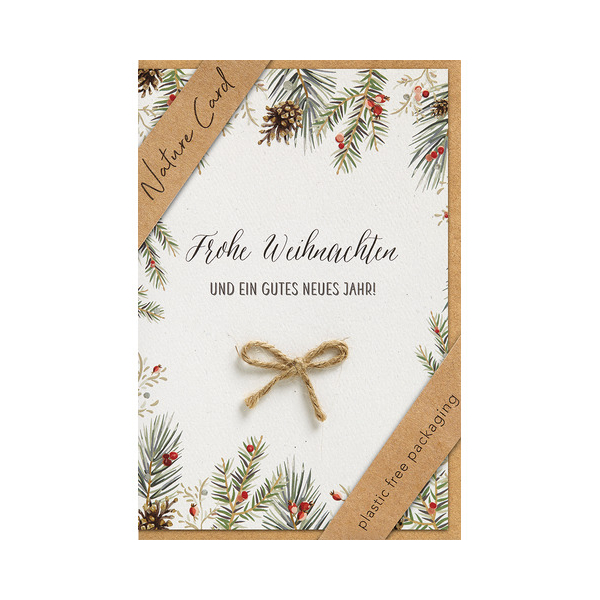 3 Stück BSB D.T.Weihnachtskarten Nature Card 4000867749957 BSB