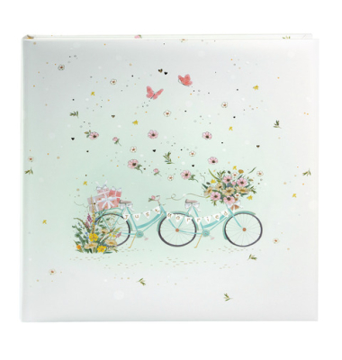 Gästebuch Hochzeit 50 042, Floral Tandem, 22,5x24,5cm (BxH), 100 Seiten