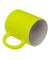 Kaffeebecher Neon gelb