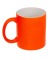 Kaffeebecher Neon orange
