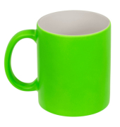 Kaffeebecher Neon grün