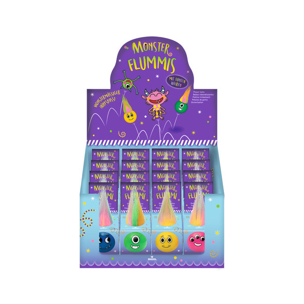 16 Stück Moses Monster Flummi 4033477382511 Moses