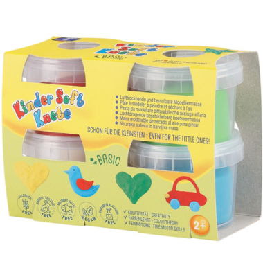 Kinderknete Soft 4DS  basic