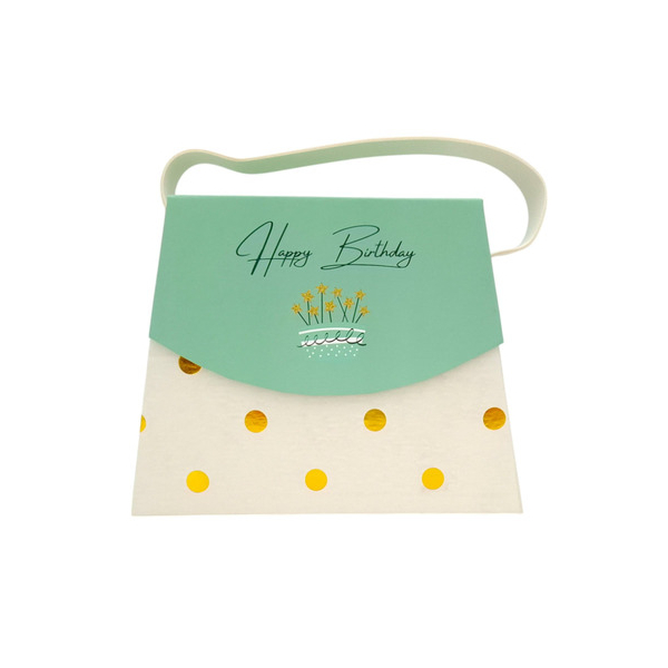 6 Stück HERGO Geschenkbox Tasche Happy Birthday 4250237358627 HERGO