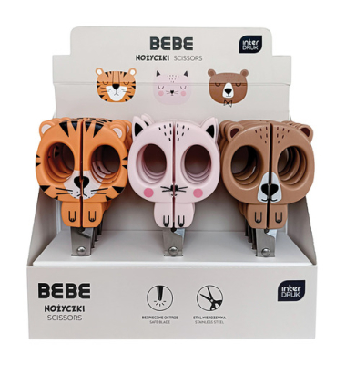 Kinderschere rund BEBE Friends sortiert