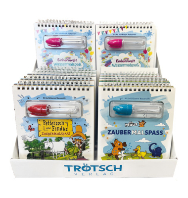 Malbuch Wassermalspa&szlig; Set