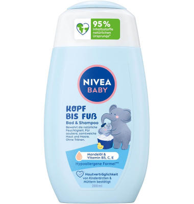 KOPF BIS FUß Baby Shampoo 200,0 ml