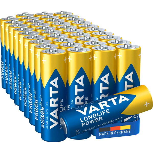 4008496573424 - 40 VARTA Batterien LONGLIFE Mignon AA 15 V