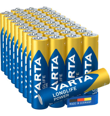 Batterie LONGLIFE, Micro AAA, LR 3, LR 03, MN2400, HR3, HR03, FR3