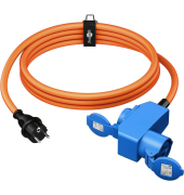 Camping Adapterleitung 1,5 m orange