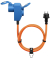 Camping Adapterleitung 1,5 m orange