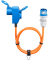 Camping Adapterleitung 5,0 m orange