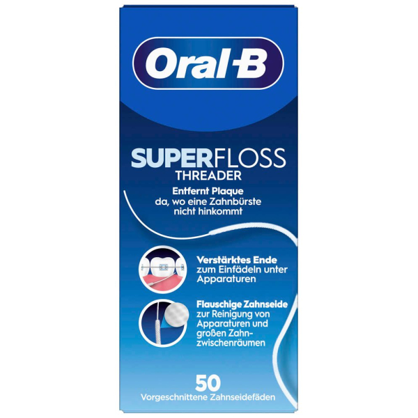 8700216539043 - SUPERFLOSS Zahnseide 8700216539043 50 Stück